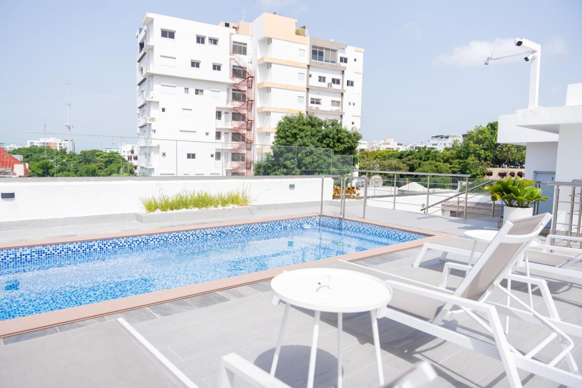 Hotel Stay Here Suites Santo Domingo Ngoại thất bức ảnh